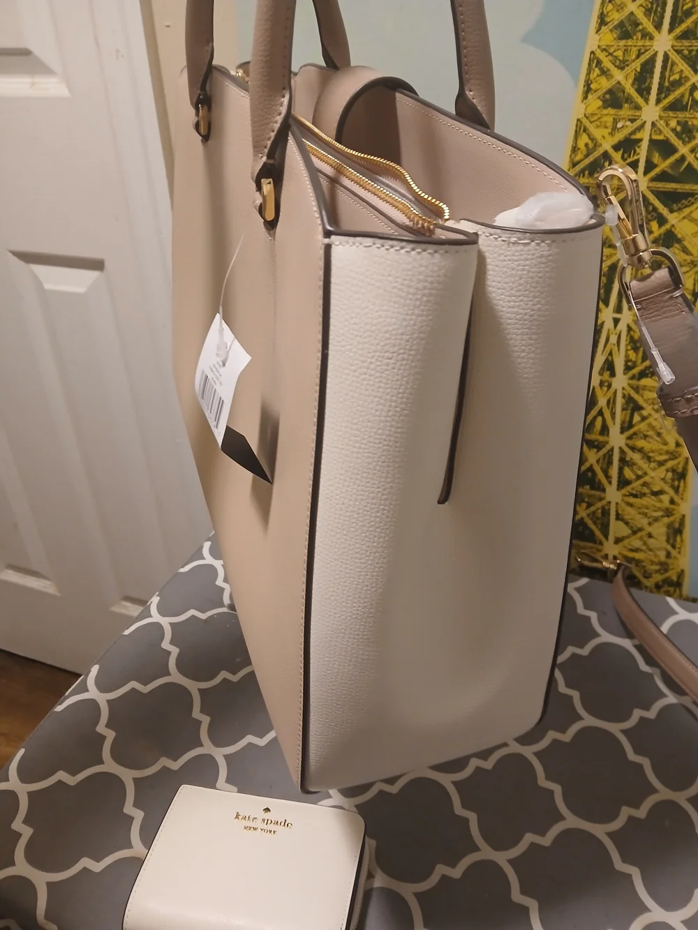 kate spade structured pebble
